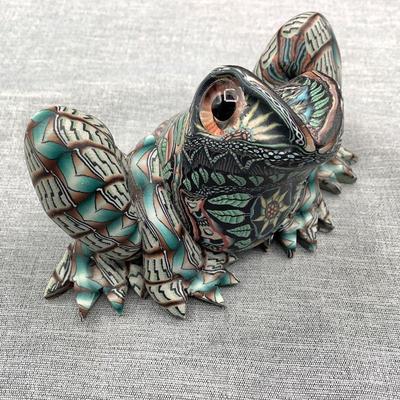 Jon Stuart Anderson polymer clay frog