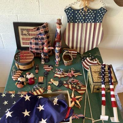 Antother huge lot of patriotic decor