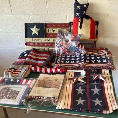 One of many lots of patriotic decor