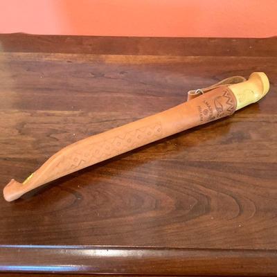 J. Marttini Finland Fillet Knife And Leather Sheath