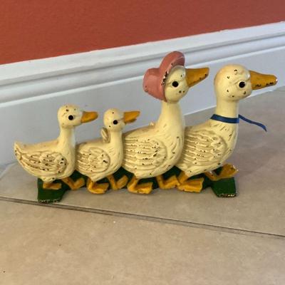 Cast iron ducks