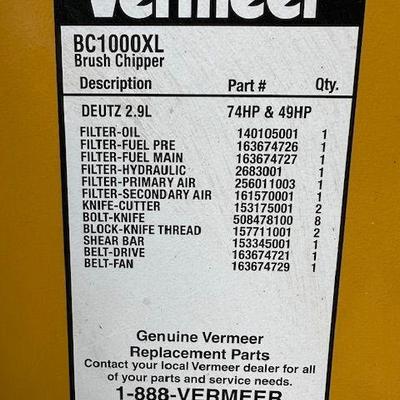 Vermeer BC1000XL Brush Chipper - 2021 pic 5 
