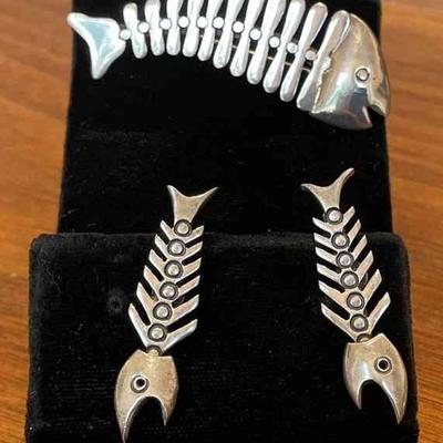 Sterling Silver Fish