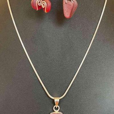 Red Seaglass Jewelry 
