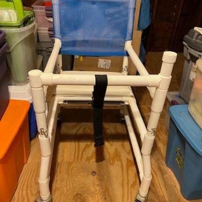 Wheeled Adult  Walker with seat ONLY $20
Height Adjustible