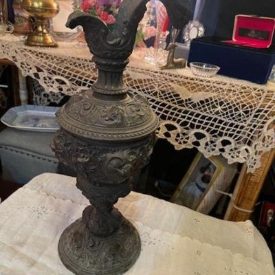 Outside Bronze Fountain Ewer