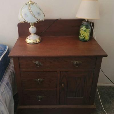 Antique dry sink