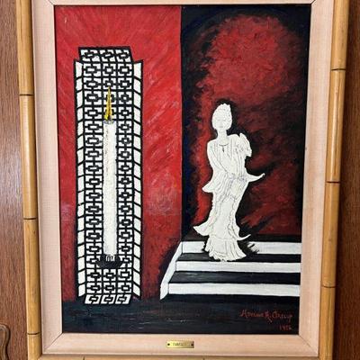 Original 1956 "Fantasy" Painting