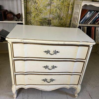 Dixie 1960s French Provincial Nightstand Or Small Dresser #2