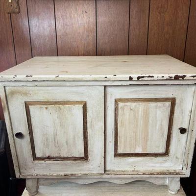 Mid Century Record Cabinet #1