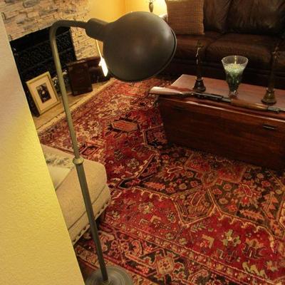 Apothecary adjustable floor lamp 