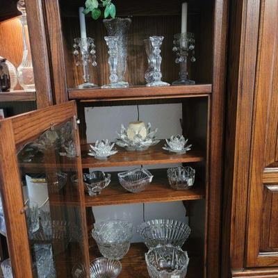 Shannon Crystal Candle Holders