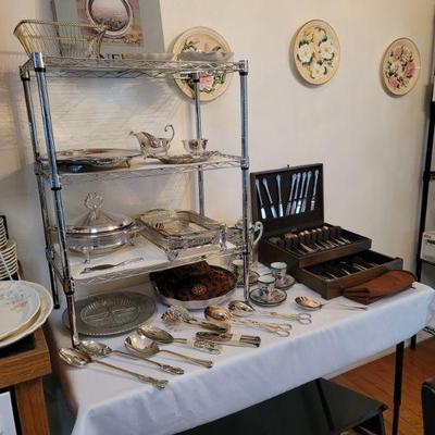 Silver Plated Serving Pieces