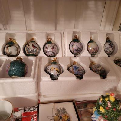 The Bradford Editions Bird Ornaments