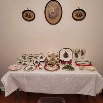 Spode Christmas Tree Glassware