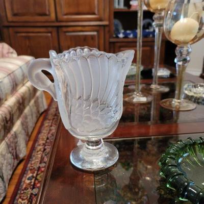 Mikasa Crystal Swan Vase