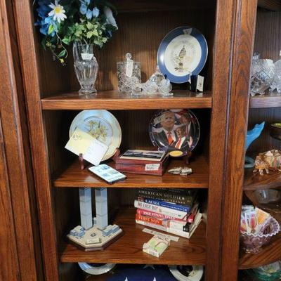 Presidental Books & Plates