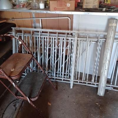 Iron railing
