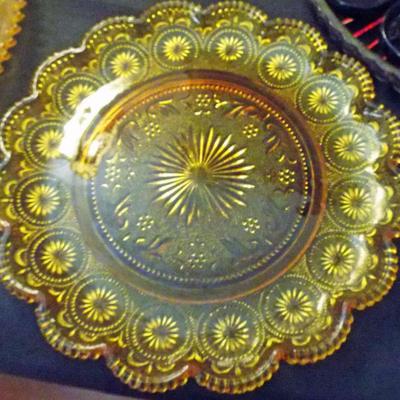 CANARY DEPRESSION GLASS