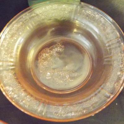PINK DEPRESSION GLASS