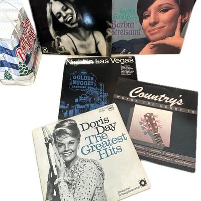 Vintage vinyl albums