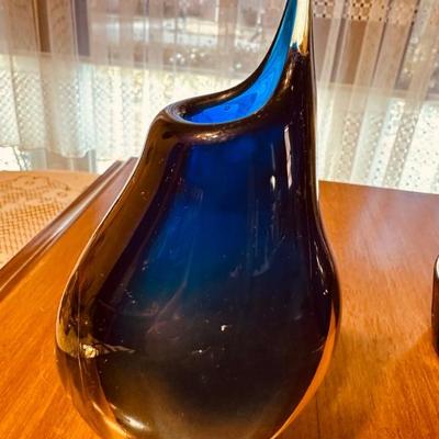 Murano glass vase