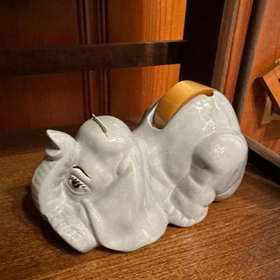 Vintage elephant tape stamp dispenser 