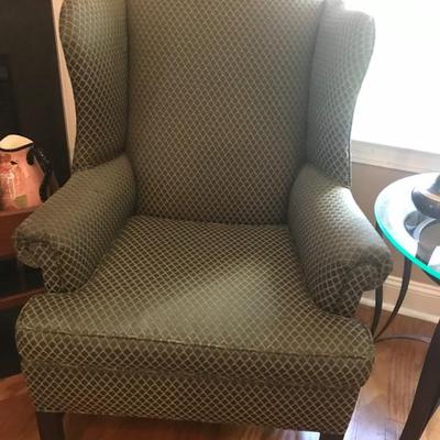 wingback chair $130 two available
