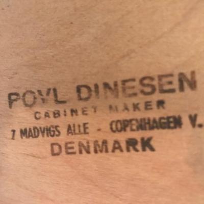 Danish modern teak planter by Povl Dinesen $275
26 X 13 X 20
