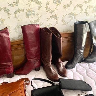 Italian leather boots