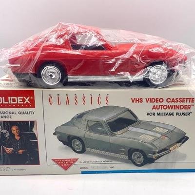 Solidex Corvette VHS tape auto winder, new in box