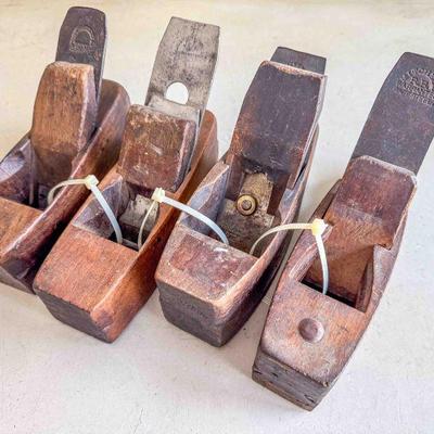 (lot) Wood Smoothing Planes from various makers, Fair