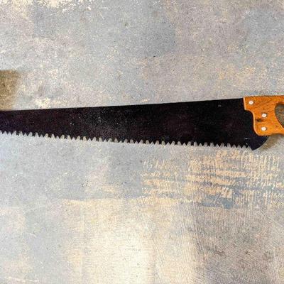 Crosscut Saws: Disston 48 Â½â€ saw