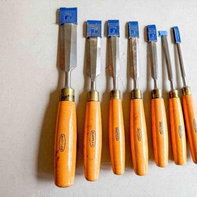 Set of 7 Marples Bench Chisels 6mm (1/4â€) to 32mm (1 1/4â€) Excellent