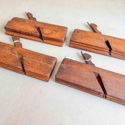 (lot) Wood Beading Planes, various makers and smaller sizes, Fair/Good