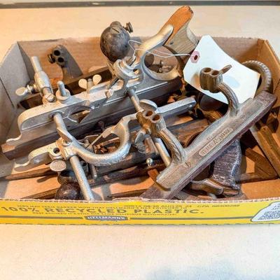 Parts lot mostly for Stanley No. 45.