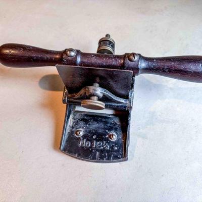Stanley No. 12 Â½ Veneer Scraper Good + RARE
