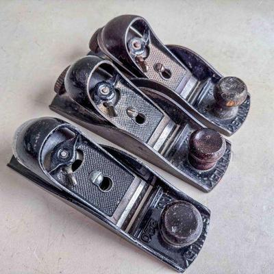 Stanley No. 220 Block Planes, Good