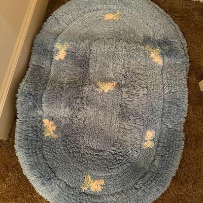 Vintage Bath rugs