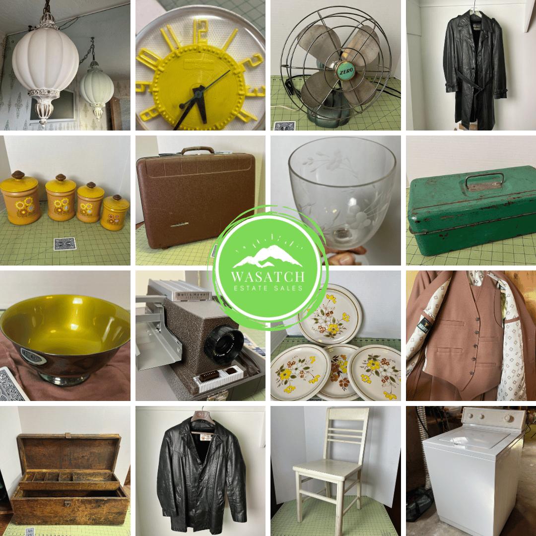 Wasatch Estate Sales' ONLINE MURRAY ON SITE Vintage Estate Sale Auction
