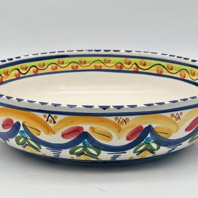 Alfareria Handpainted Spanish Pottery Bowl
