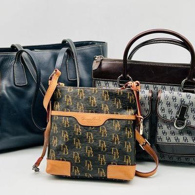 (3) Dooney & Bourke Handbags
