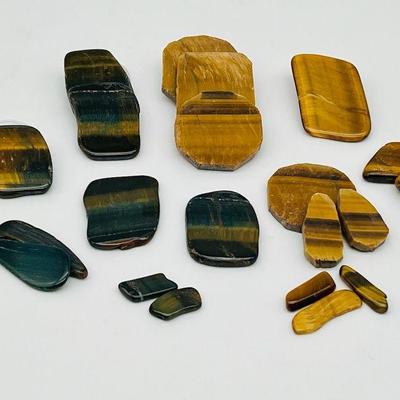 Collection Of Tigers Eye Minerals
