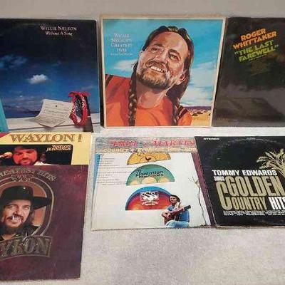(7) Relaxing Guitar Album Lot
Albums Include - Willie Nelson's Greatest Hits (& Some to Be), and Willie Nelson's : Without A Song, Waylon...