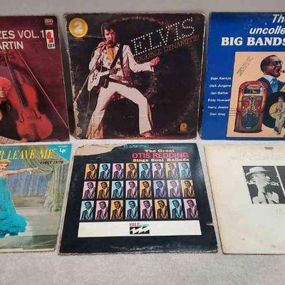 (6) Classic Sound Album Lot
Albums Include- Elvis : Double Dynamite!, Otis Redding : Sings Soul Ballads, 27 Great Waltzes VOL1 : Freddy...