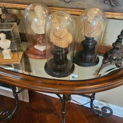 Wax Sculptures Under Cloche