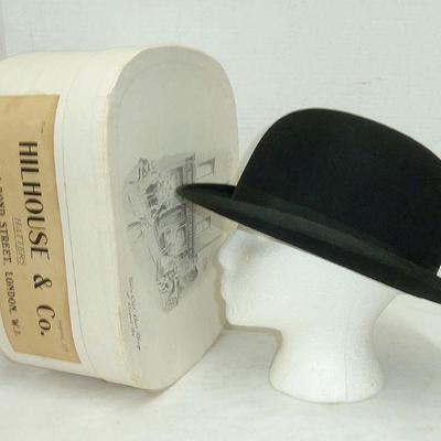 Vintage derby in orig hat box