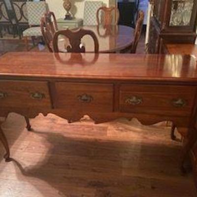 CHERRY BUFFET 3 DEEP DRAWER   RESEARCHED 