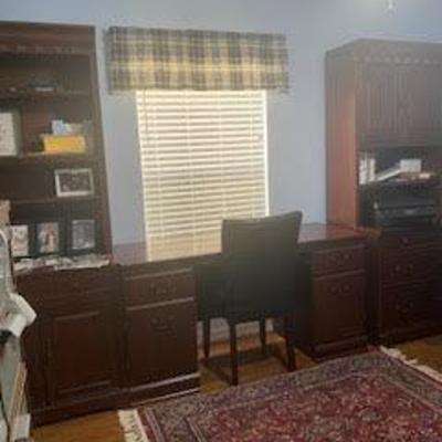CHERRY 5 PIECE OFFICE 