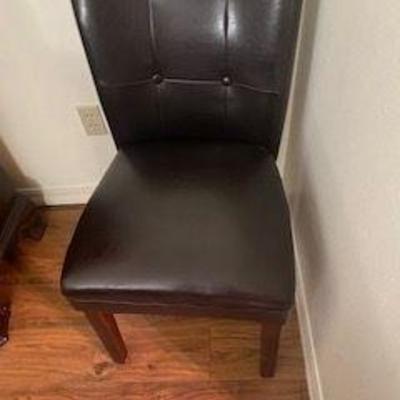 LEATHER CHAIR 2 AVAILABLE  